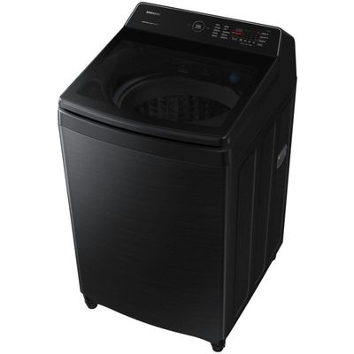 Samsung Top Load Washer, 12kg, with Ecobubble, Digital Inverter Technology and Super Speed, WA12CG6745BVGU, 20 Year Warranty on Digital Inverter Motor