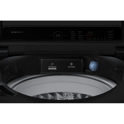 Samsung Top Load Washer, 12kg, with Ecobubble, Digital Inverter Technology and Super Speed, WA12CG6745BVGU, 20 Year Warranty on Digital Inverter Motor