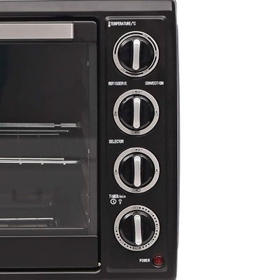 Bompani 65 Liters Electric Oven With Rotisserie And Convection Fan Black Model BEO65 | 1 Year Warranty