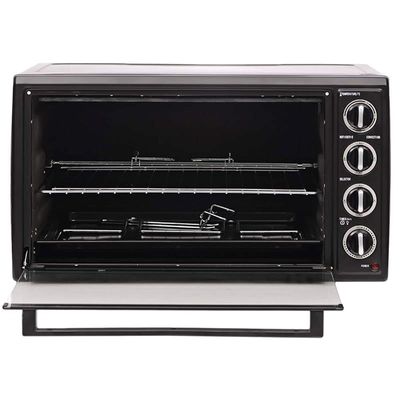 Bompani 65 Liters Electric Oven With Rotisserie And Convection Fan Black Model BEO65 | 1 Year Warranty