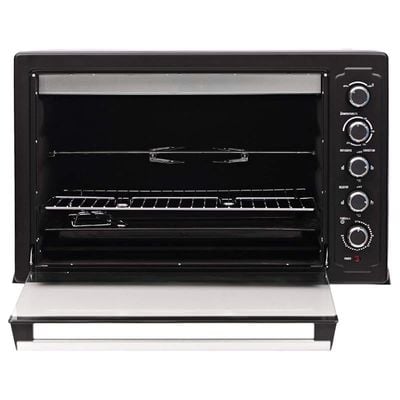 Bompani 120 Liters Electric Oven With Rotisserie And Convection Fan Black Model BEO120 | 1 Year Warranty