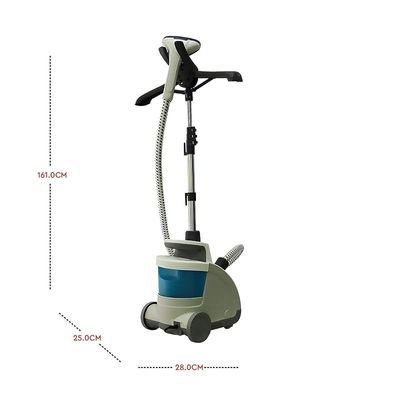 Nobel 1.5 Litres Garment Steamer Auto Shutoff 1750W White Color Model-NGS25 | 1 Year Warranty.