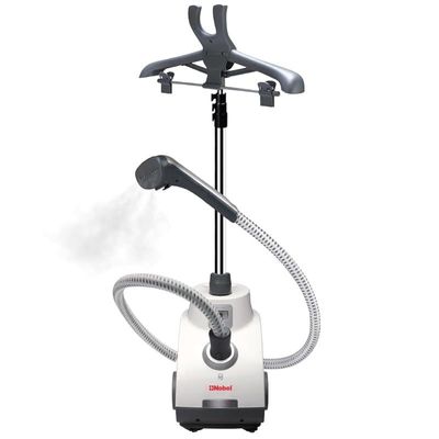 Nobel 1.5 Litres Garment Steamer Auto Shutoff 1750W White Color Model-NGS25 | 1 Year Warranty.