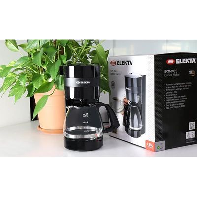 Elekta 1.25L Coffee Maker (Model No: ECM-89(H)