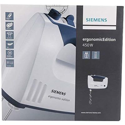 Siemens 450 Watts Hand Mixer, White Mq96400gb