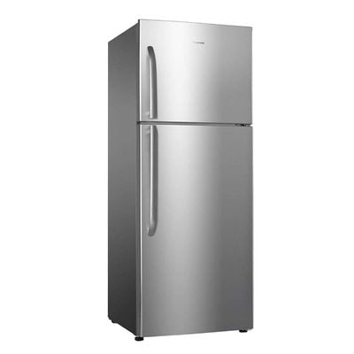 Hisense 400 Liter Double Door Refrigerator Silver Model RT533NAIS | 1 Year Full 5 Years Compressor Warranty