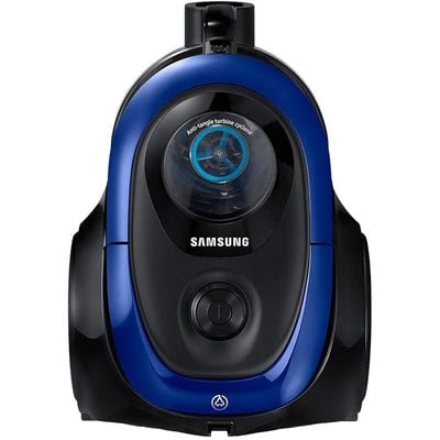 Samsung ‎1800 watts Bagless Vacuum Cleaner with Anti Tangle Turbine Blue Model- SC18M2120SB | 1 Year Warranty