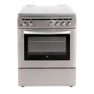 Hoover 60×60 Full Gas Cooker Steel Free Standing Model FGC66.02S | 1 Year Full Warranty