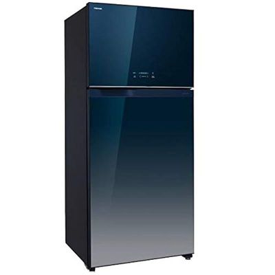 TOSHIBA GRWG77UDGG 2 Door Inverter Refrigerator with LED Touch Panel (740L, Black)