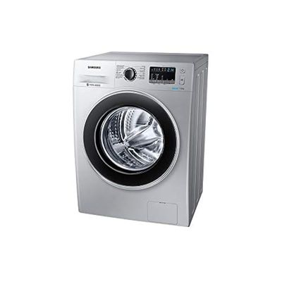 SAMSUNG 7 kg Front Load Fully Automatic Washer Machine Silver Model- WW70T3020BS/GU | 1 Year Full Warranty