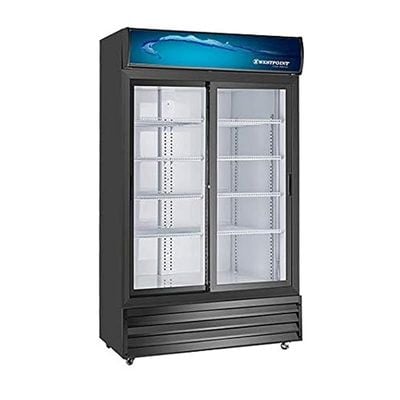 WestPoint 1200 Liter Showcase Chiller Double Door With Tempered Glass Color Black Model – WPSN12017T2 – 1 Year Full 5 Years Compressor Warranty.