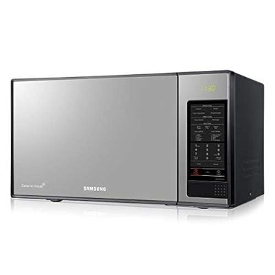Samsung 40 Ltr Solo Microwave Oven Silver Ceramic Inside Model- MS405MADXBB/SG | 1 Year Warranty