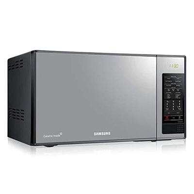 Samsung 40 Ltr Solo Microwave Oven Silver Ceramic Inside Model- MS405MADXBB/SG | 1 Year Warranty