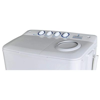 WestPoint 14 kg Twin-Tub Semi-Automatic Washing Machine Top Loader White Model-WTW1415 | 1 Year Warranty