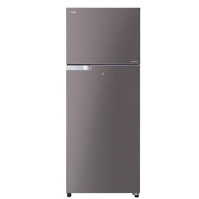 TOSHIBA 500L 2 Door Inverter Refrigerator (Dark Silver, GRT565DS)