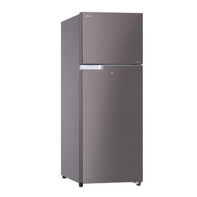 TOSHIBA 500L 2 Door Inverter Refrigerator (Dark Silver, GRT565DS)