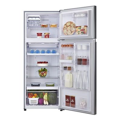 TOSHIBA 500L 2 Door Inverter Refrigerator (Dark Silver, GRT565DS)