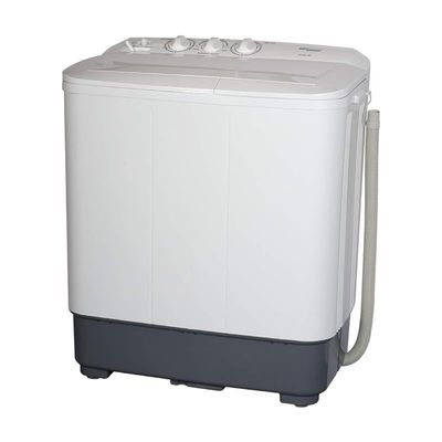 Super General Twin Tub Semi Automatic Washing Machine, White, 7 Kg, SGW70