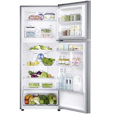 Samsung 450 Liters Top Mount Refrigerator with Digital Inverter Technology  Silver Model - RT45K5010SA | 1 Year Warranty