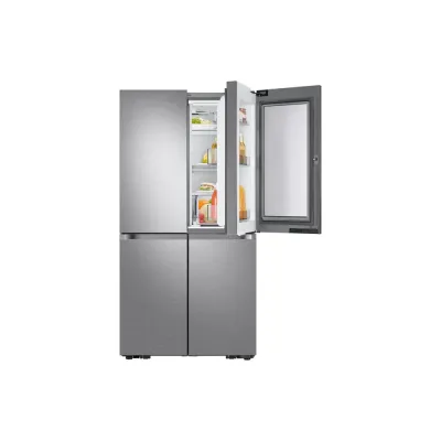 Samsung 886 Liters French Door Refrigerator with Digital Inverter Technology Soft Shell Silver Model- RF85K9062X8 | 1 Year Full 20 Years Compressor Warranty