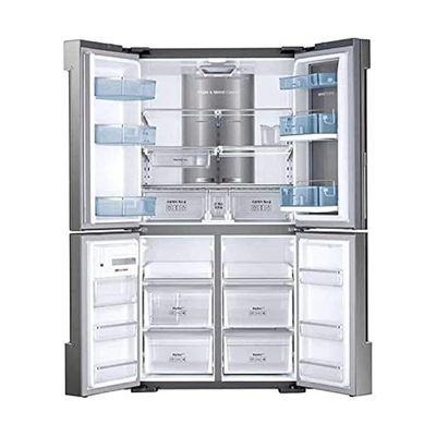 Samsung 886 Liters French Door Refrigerator with Digital Inverter Technology Soft Shell Silver Model- RF85K9062X8 | 1 Year Full 20 Years Compressor Warranty