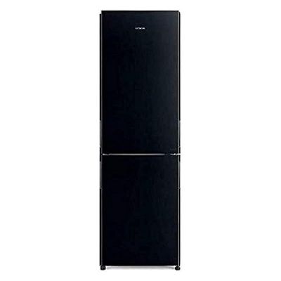 Hitachi 410 Liter French Bottom Freezer Refrigerator Glass Finish Black Model RBG410PUK6GBK | 1Year Full 5 Year Compressor Warranty.