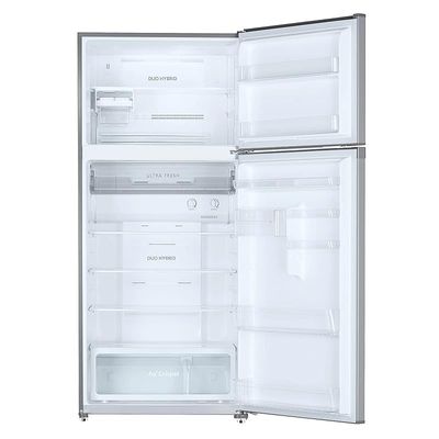 Toshiba 820 Liters Refrigerator Double Door Top Mount Silver, Model Gra820UXS -1 Years Full &amp; 10 Years Compressor Warranty.