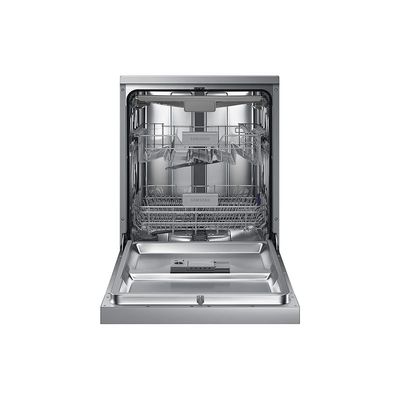 Samsung 7 programmes 14 place settings Free standing Dishwasher Silver Model- DW60M6050FS | 1 year warranty 