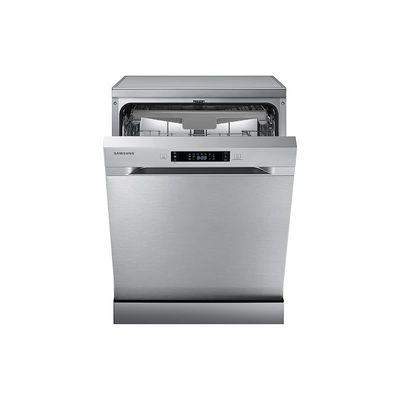 Samsung 7 programmes 14 place settings Free standing Dishwasher Silver Model- DW60M6050FS | 1 year warranty 