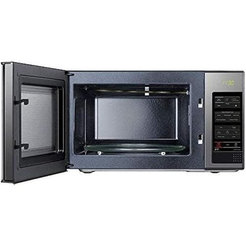 SAMSUNG 40 Liters Microwave Grill Microwave Oven Silver With Ceramic Interior Mirror Design Model- MG402MADXBB | 1 Year Warranty