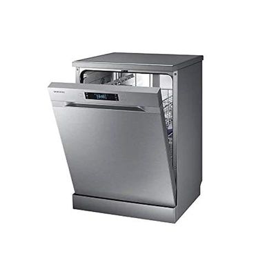 Samsung 6 Programmes 13 Place Settings Free Standing Dishwasher Silver Model- DW60M6040FS | 1 Year Warranty