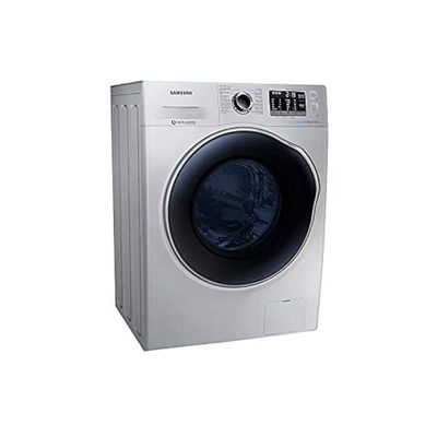 Samsung 8 Kg 1400 RPM Front Loading Washing Machine with 6 kg dryer EcoBubble Model- WD80J5410AS/GU | 1 Year Warranty
