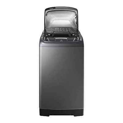 Samsung 6.5 Kg Top Load Fully Automatic Washing Machine Tempered Glass Window Imperial Silver Model- WA65K4000HA | 1 Year Warranty 
