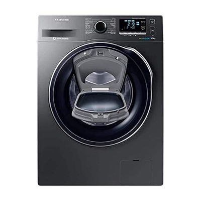 Samsung 9 Kg 1400 RPM Front Load Washing machine with Add Wash Inox Model- WW90K6410QX/GU | 1 Year Warranty