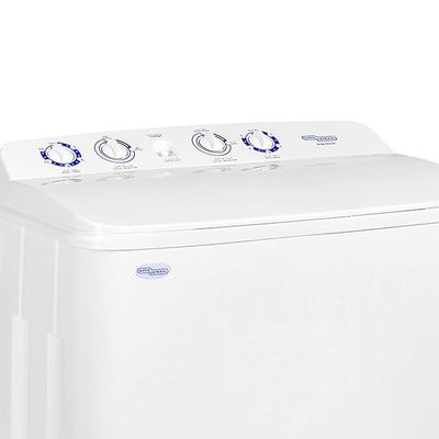 Super General 10 kg Twin-tub Semi-Automatic Washing Machine, White, efficient Top-Load Washer with Low noise gear box, Spin-Dry, SGW-1056-N, 84 x 49 x 92 cm, 1 Year Warranty