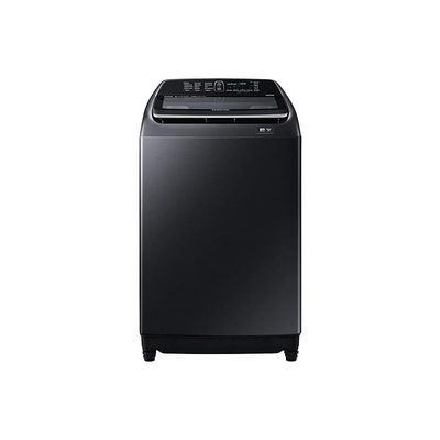 Samsung 12KG Top Load Washing Machine Digital Inverter Technology Black Stainless Model- WA12N6780CV/GU | 1Year Warranty