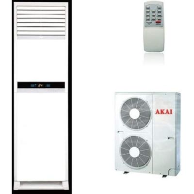 Akai مكيف هواء قائم على الأرض 4 طن 48000 وحدة حرارية بريطانية H&C لون أبيض موديل - ACMA-4801AFS - ضمان الضاغط لمدة عام كامل لمدة 5 سنوات.