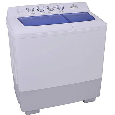 Westpoint 14 kg Twin Tub Semi-Automatic Washing Machine 3 Star ESMA Rated, Spinning Efficient with 1250 RPM, Big Capacity, One Year Warranty, WTX-1417