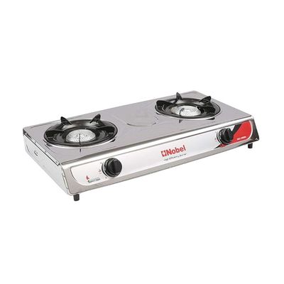 Nobel Gas stove double burner Model - NGT2002 1 Year Full Warranty.