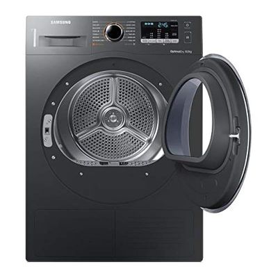 Samsung 8 KG Tumble Dryer with Heat Pump, Graphite Silver Model- DV80M5010QX |1 Year Warranty