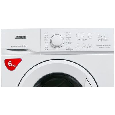 Akai 6Kg Front Load Washing Machine - WMMA-6000SWF1