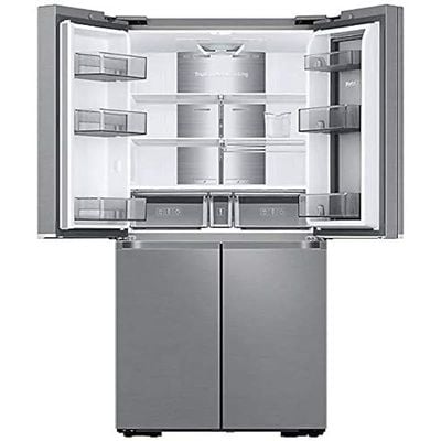 Samsung 909 Ltr French Door Refrigerator Triple Cooling Silver- Model- RF85R9281T2 | 1 Year Full 20 Years Compressor Warranty