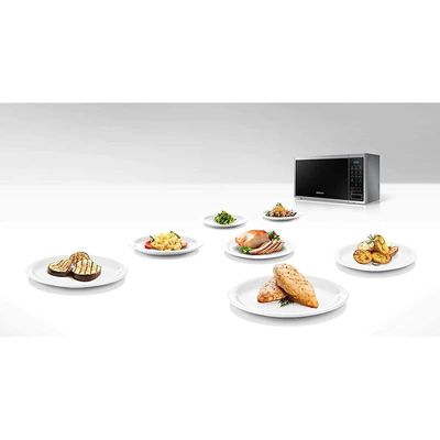 Samsung Microwave Oven With Grill 32 Liter Black Inner Ceramic Mg32J5133Ag"Min 1 year manufacturer warranty"