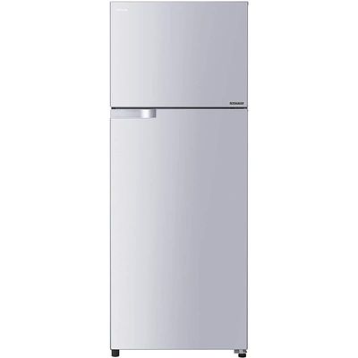 Toshiba 409 Liters Top Mount Refrigerator, Inverter Compressor, Hybrid Bio Deodorizer, Dual Cooling Zone, GR-A565UBZ-X(DS) Dark Silver - 1 Year Manufacturer Warranty