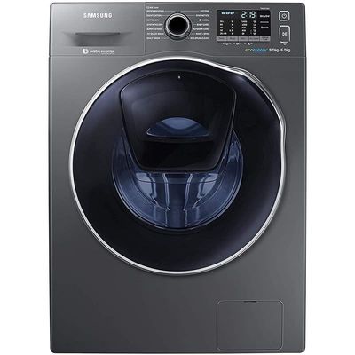 Samsung 9 kg Wash & 6 kg Dry 1400 RPM Washer Dryer, Inox - WD90K5410OX/GU, 1 Year Warranty