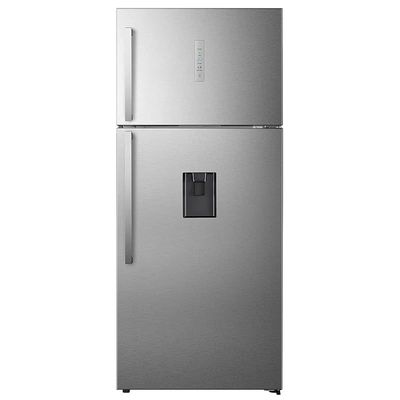 Hisense 729 Liter Refrigerator Double Door With Water Dispenser Inverter Compressor Inox Silver Model RT729N4WSU |1 Year Full 5 Years Compressor Warranty.