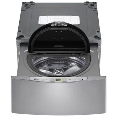 LG 10KG Wash & 7KG Dry 1400 RPM Front Load Washer Dryer, Silver - F4V5RGP2T, Min 1 Year Manufacturer Warranty
