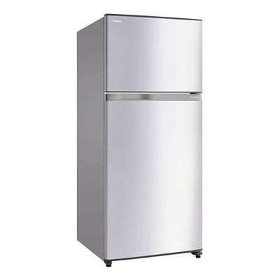 Toshiba 608 Liters Top Mount Refrigerator, DUO Hybrid Deodorizer, Inverter Compressor, Ultra Fresh, GRA820X(BS), Silver - 1 Year Full Warranty &amp; 10 Years Compressor Warranty