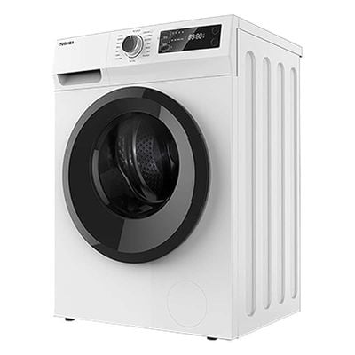 Toshiba 7 Kg, 1200 RPM, Front Load Washing Machine, 16 Programs, 15" Quick Wash Cycle, TW-H80S2A -1 Year Manufacturer Warranty