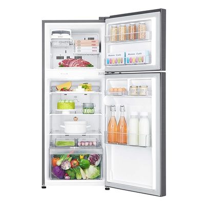 Lg 234 Liters Top Mount Refrigerator With Smart Inverter Compressor, Platinum Silver - Gr-C345Slbb, 1 Year Warranty